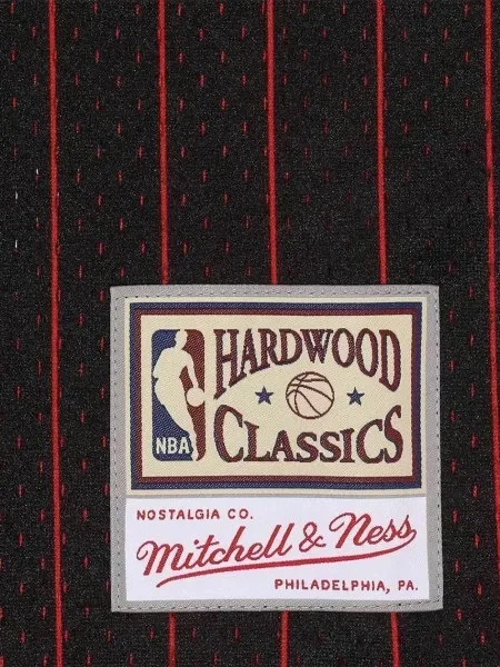 Пръстен Mitchell & Ness от джърси черно