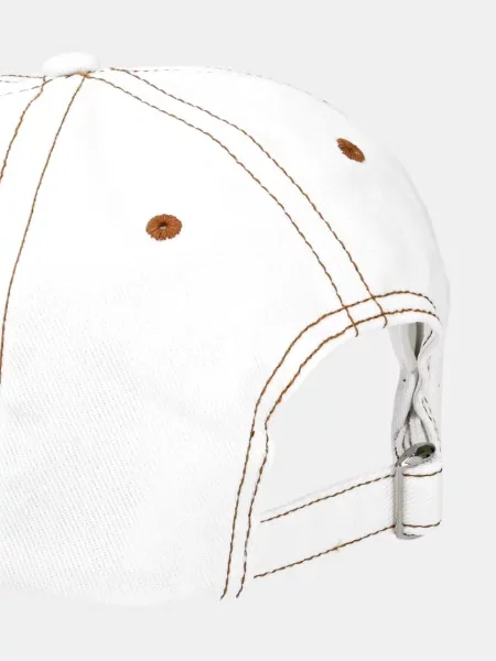 Baseballová čepice Tommy Jeans s aplikací bílá