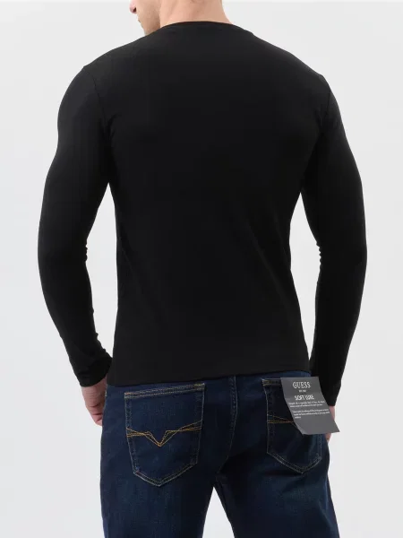 Лонгслив Guess черный