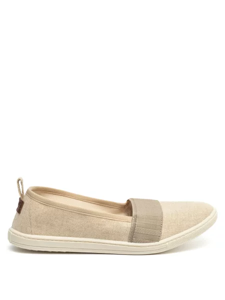 Эспадрильи Oldcom бежевые