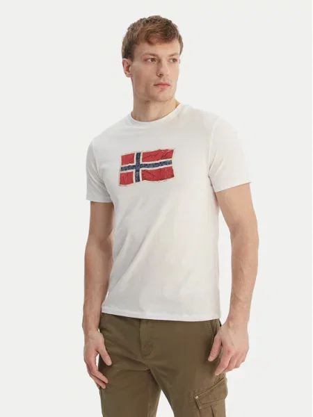 Тениска Napapijri бяло