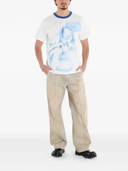 Tricou Diesel alb