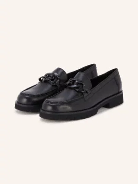 Högl Loafersy schwarz czarne