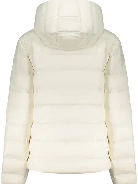 Tommy Jeans Geacă din puf alb