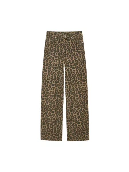 Jeansy Anine Bing beżowe