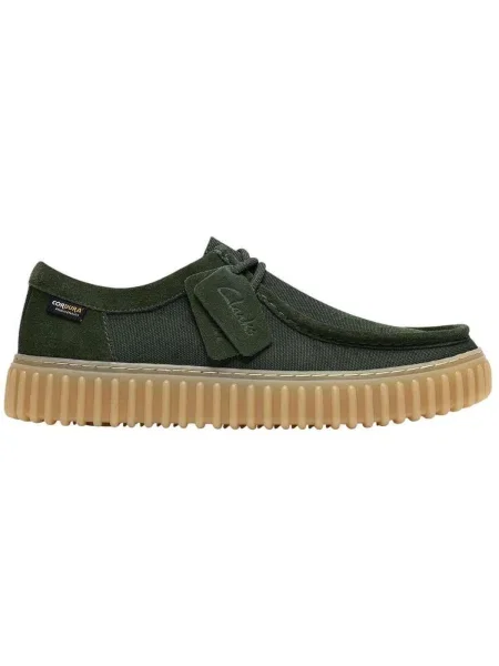 Pantofi Clarks verde
