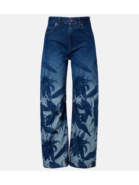 Blugi Loewe cu imagine albastru
