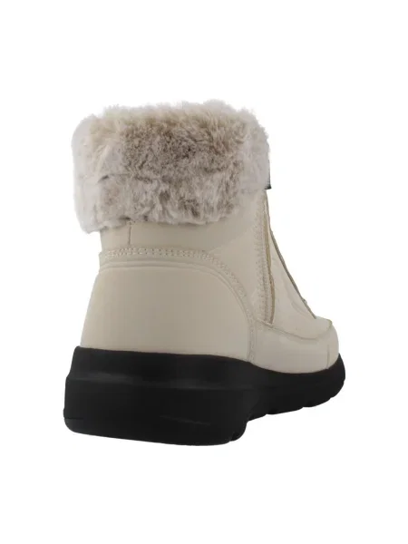 Skechers Členková obuv Glacial Ultra Béžová biela