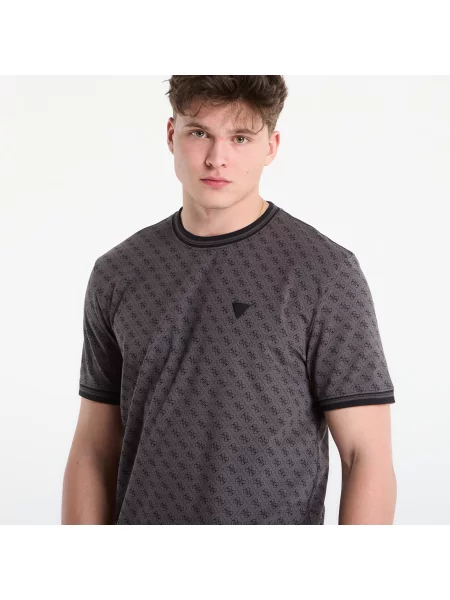 Тениска GUESS Marshall T-Shirt Aop Black XL черно