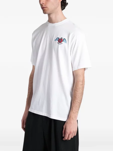 Tricou Undercover cu imagine alb