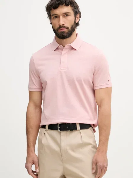 Tommy Hilfiger polo różowa