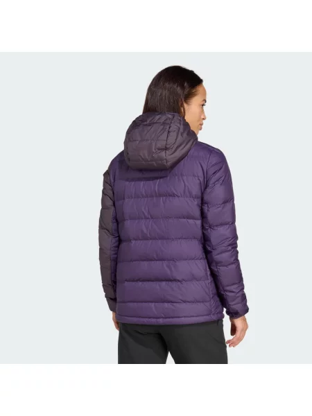 Bunda Terrex Multi Light Down CLIMAWARM Hooded černá