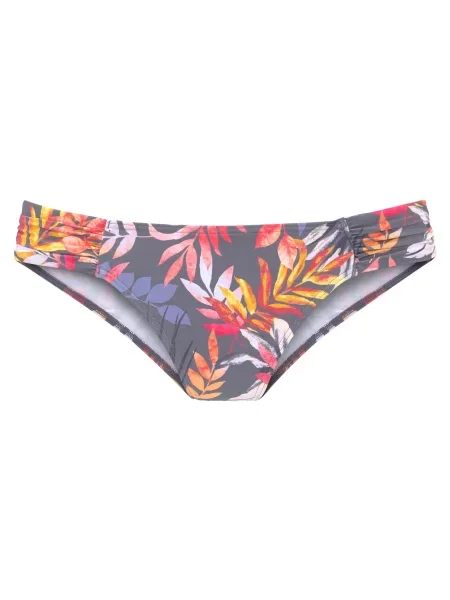 VIVANCE Slip costum de baie închis / albastru porumbel / galben / roz / roșu gri