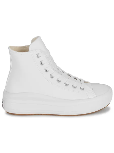 Pantofi Converse din piele alb