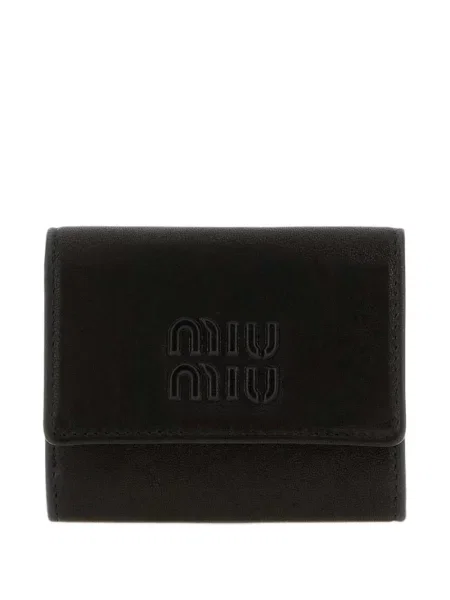 Portofel Miu Miu din piele negru