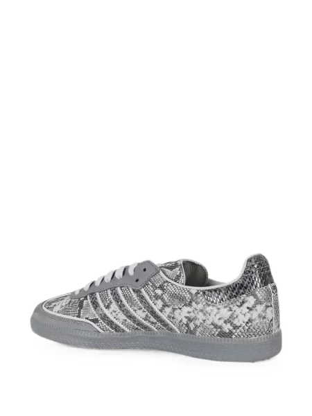 Sneakerși Adidas Samba cu șireturi din dantelă cu imagine gri