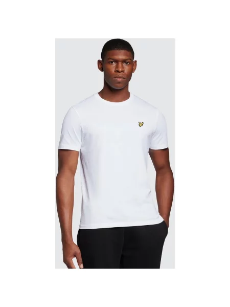 Koszulka Lyle & Scott Plain z krótkim rękawem XS biały