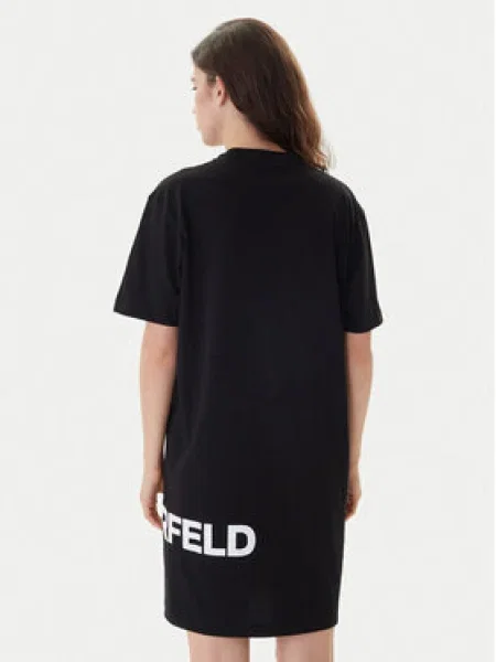 KARL LAGERFELD JEANS Šaty / biela čierna