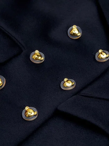 Płaszcz dziecięcy Burberry niebieski