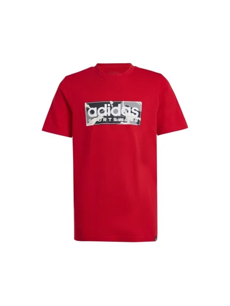 Tricou copii Adidas roșu
