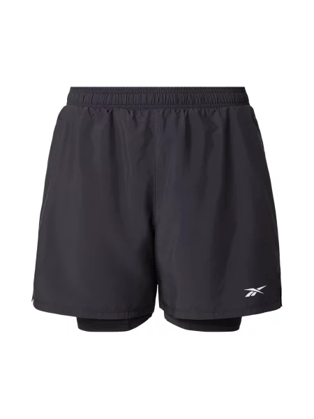 Reebok Pantaloni sport ATHLETE' negru