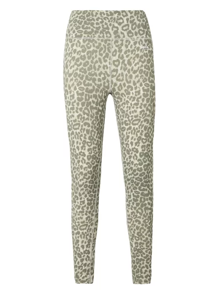 Lala Berlin Leggings Lea pastel / închis verde