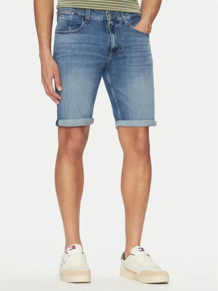 Tommy Jeans Pantaloni scurți de blugi Ronnie albastru