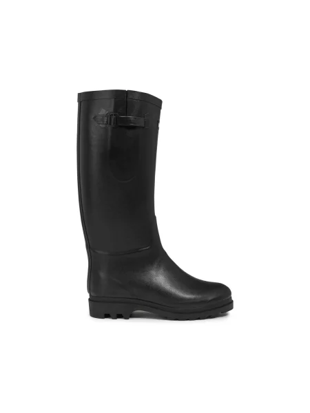 Škornji Aigle iz krzna črna