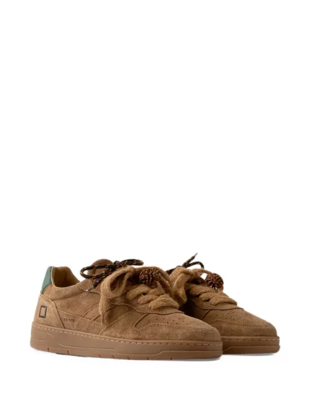 Sneakerși D.a.t.e. din piele de căprioară maro