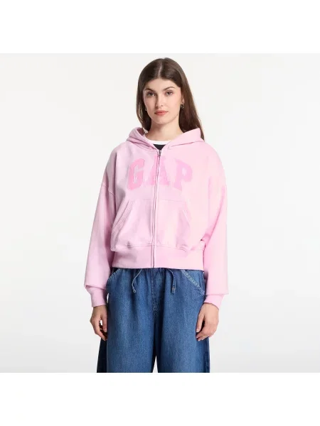 Mikina GAP Frch Ft Logo Fz L pink
