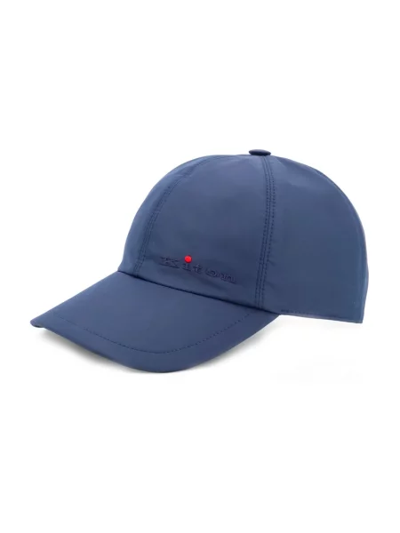 Czapka z daszkiem Kiton niebieska
