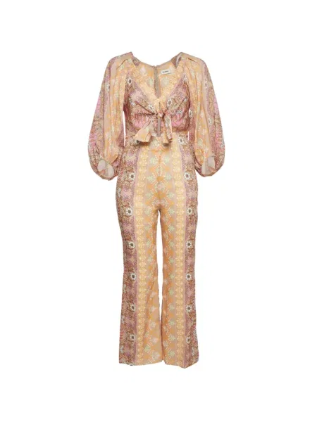 Salopetă Sandro cu model floral cu imagine cu legături