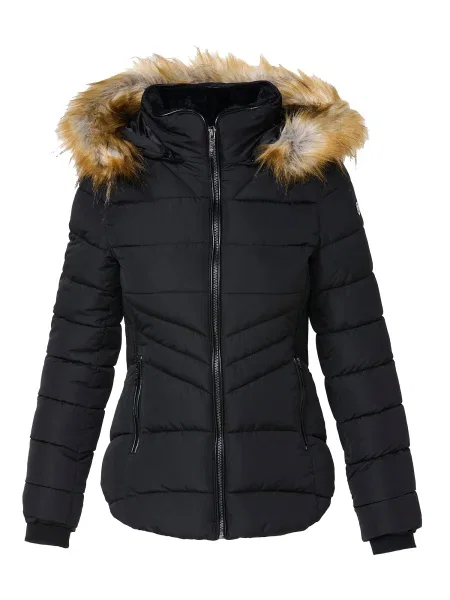 KOROSHI Geacă de iarnă negru