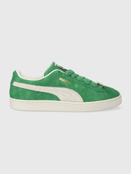Tenisice od brušene kože Puma zelena