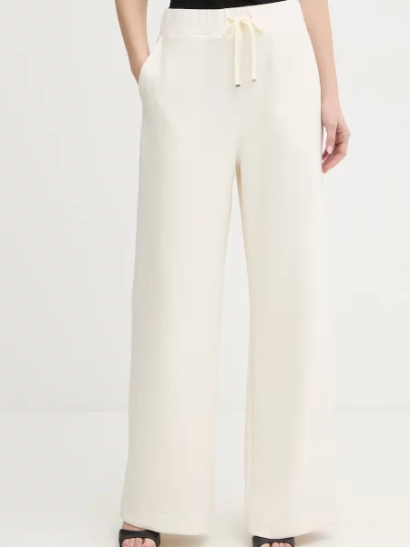 BOSS spodnie dresowe Epesya beżowe