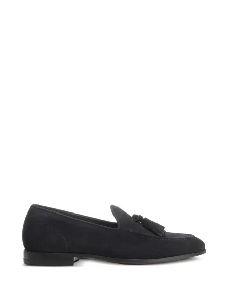 Pantofi loafer Al Duca D’aosta 1902 din piele de căprioară albastru
