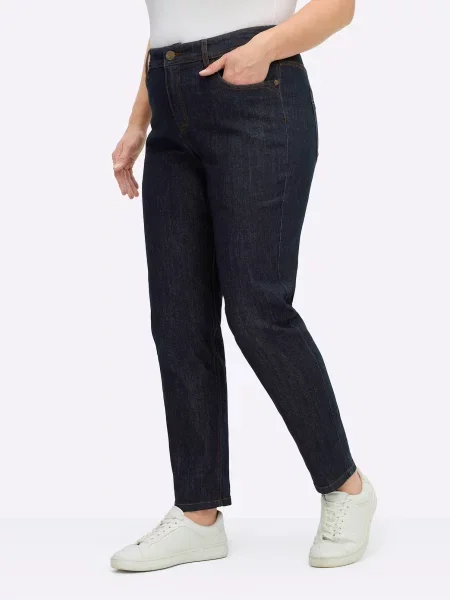 SHEEGO Jeans bleumarin