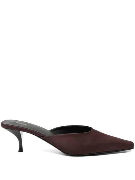 Papuci tip mules Neous maro
