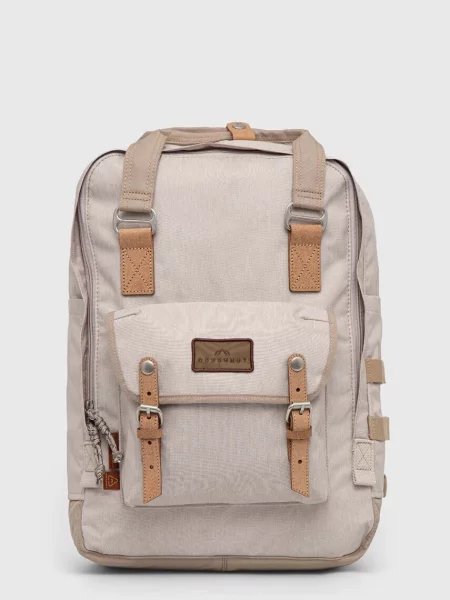 Раница Doughnut Macaroon Large голям с десен бежово