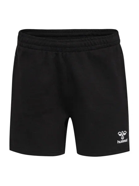 Hummel Športne hlače Travel črna bela