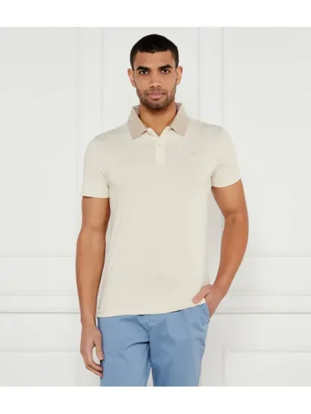 GUESS Polo NOLAN | Extra slim fit bej