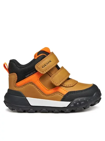 Geox Škornji za sneg B Trekkyup B Abx M rumena