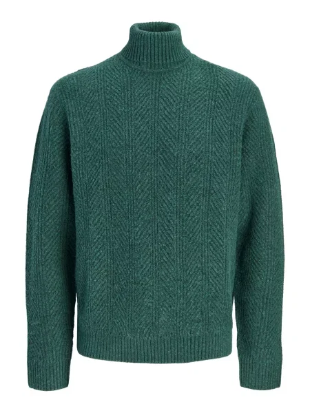 JJ Rebel Pulover JREBARCAN amestecat verde