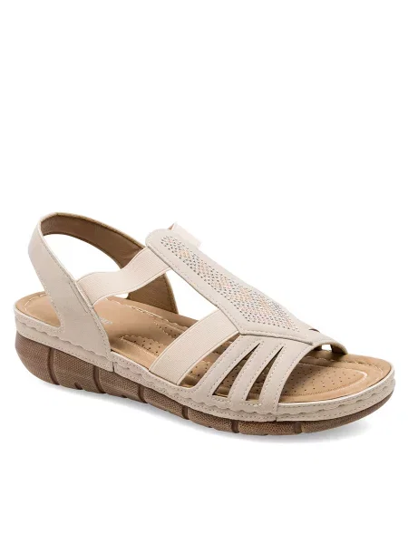 Босоножки Clara Barson бежевые