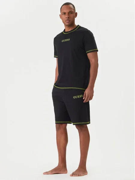 Guess Piżama czarny
