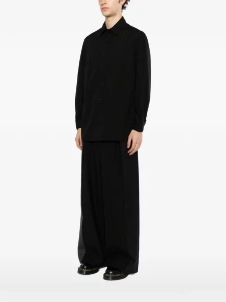 Gulerat cămașă Yohji Yamamoto negru