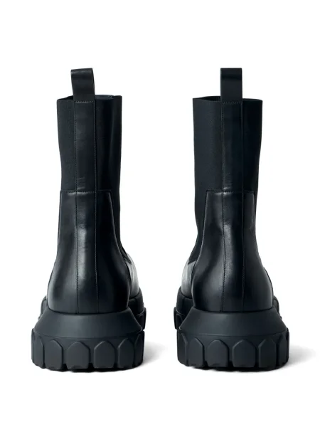 Botine chelsea Rick Owens din piele negru