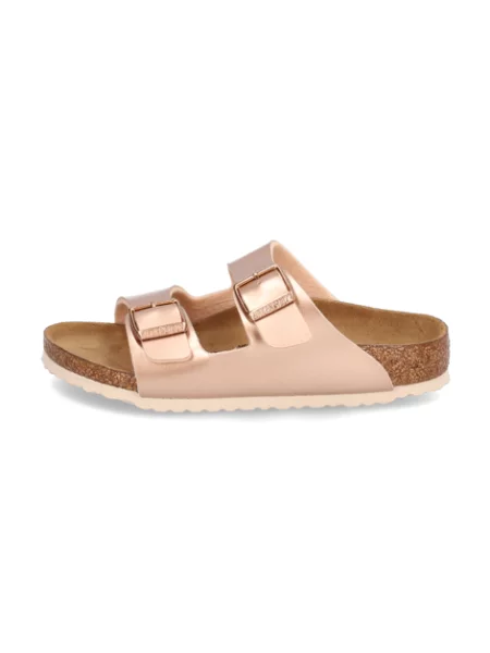 Birkenstock Pantofle Arizona růžového zlata zlaté