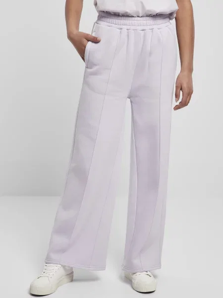 Urban Classics Pantaloni mov deschis gri