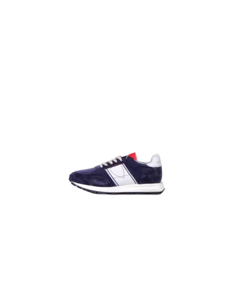Buty do biegania Philippe Model zamszowe do biegania niebieskie